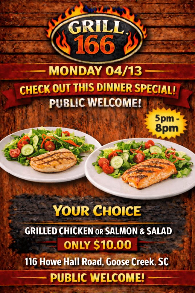 monday dinner special 04 13 2026 monday dinner special 04 13 2026