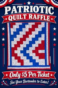 patriotic quilt raffle